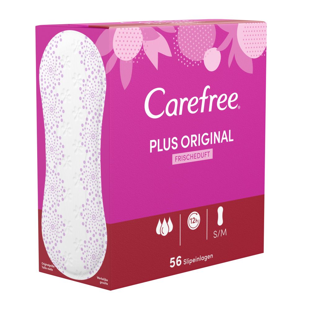 Carefree - Slipeinlagen "Plus Original" Frischeduft