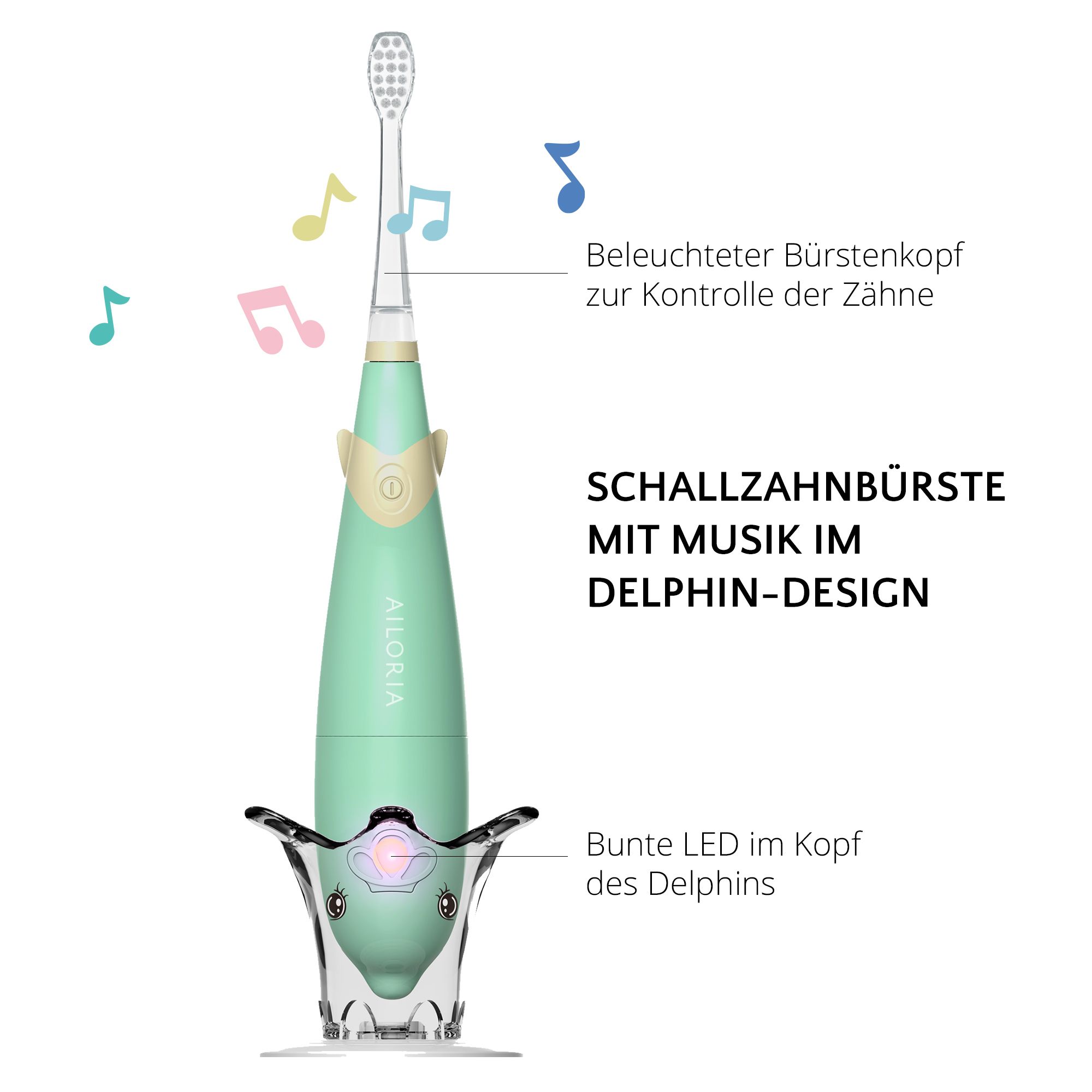 AILORIA BUBBLE BRUSH Kinder-Schallzahnbürste