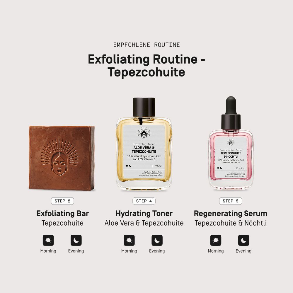 Viva Maia Exfoliating Bar - Tepezcohuite und Bergamotte