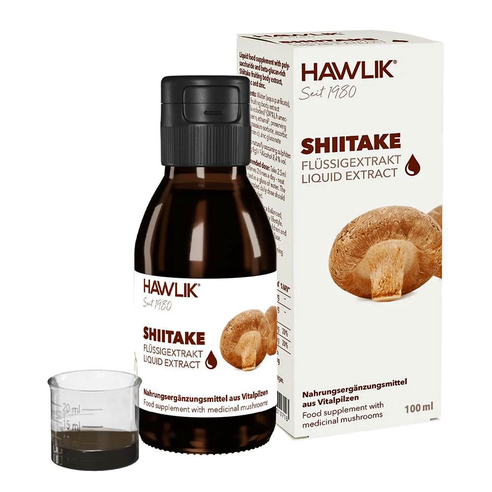 Shiitake Flüssigextrakt 100 ml Flüssigkeit zum Einnehmen