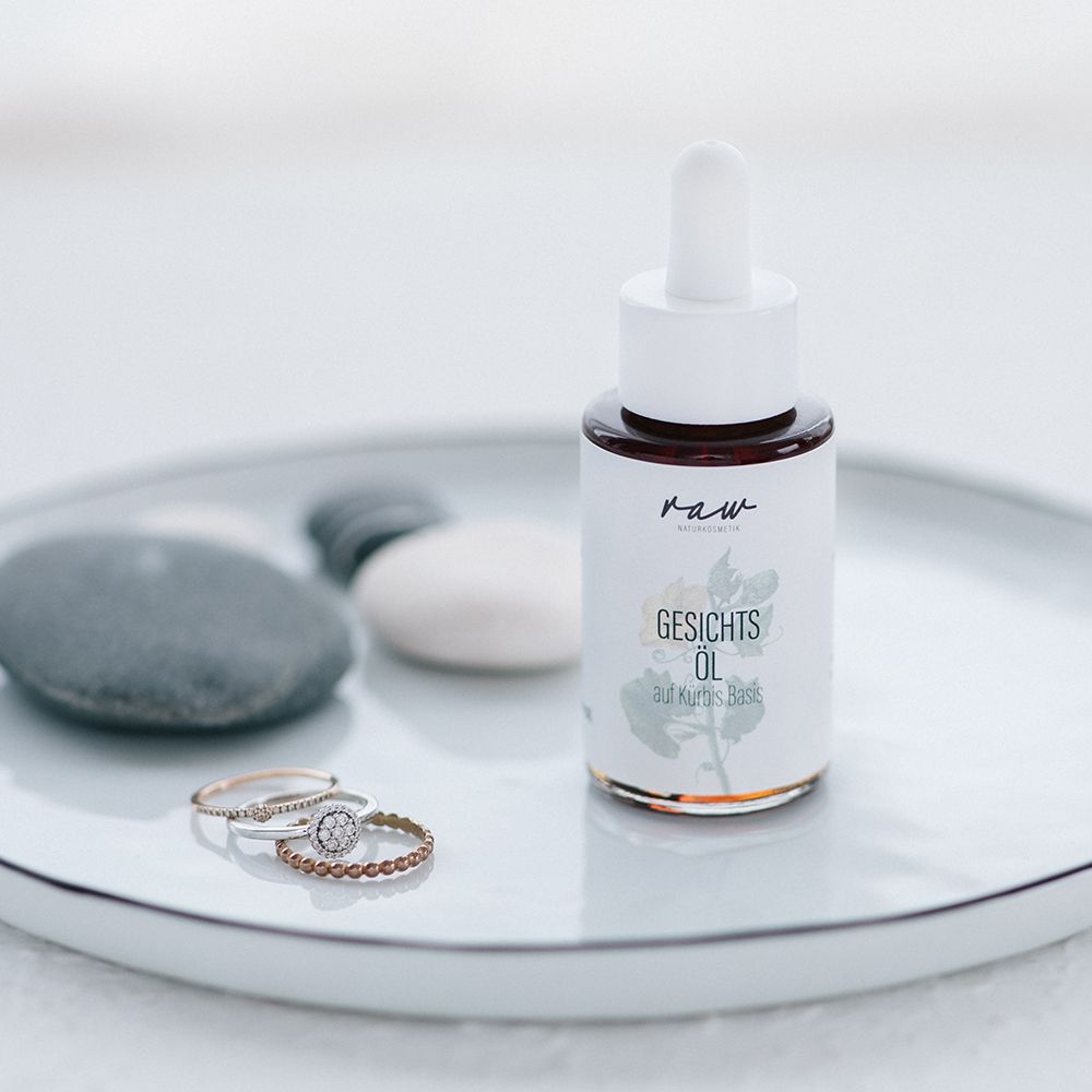 Gesichtsöl Kürbis raw Naturkosmetik