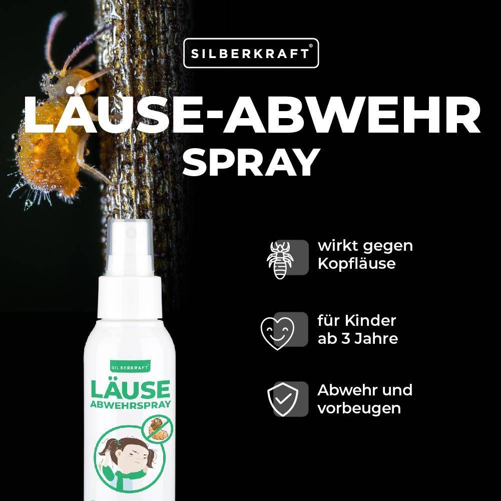 Silberkraft Kopfläuseabwehrspray 100 ml Spray