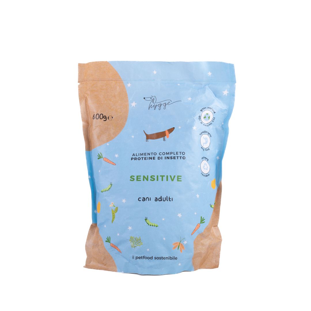 HYGGEDOG - Crocchette Grain Free Insect based sensitive - 20kg