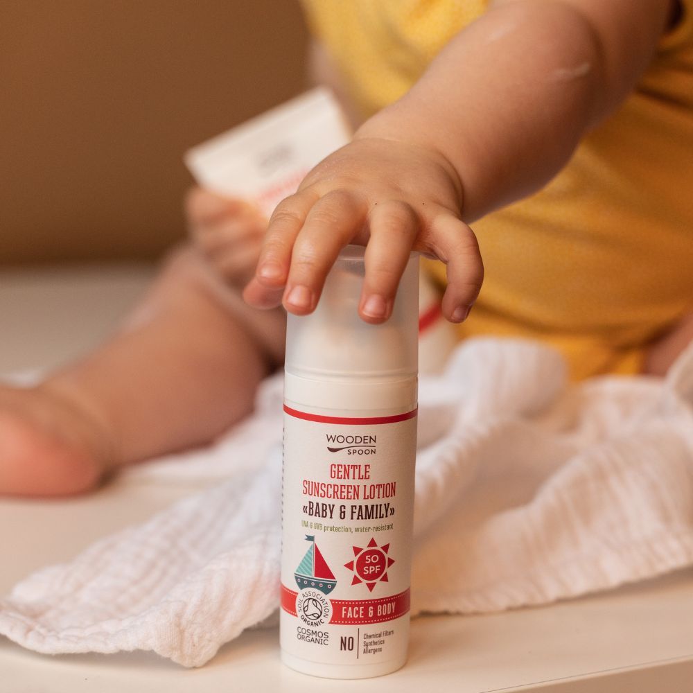 Wooden Spoon Baby & Familie Sonnenlotion SPF 50