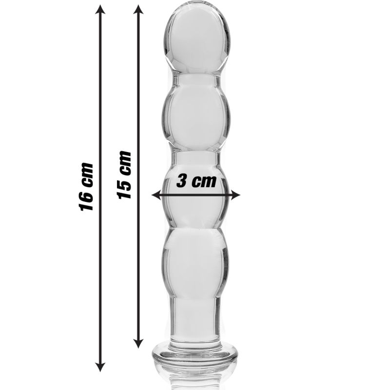 Nebula Series By Ibiza - Modell 10 - Dildo Borosilikatglas