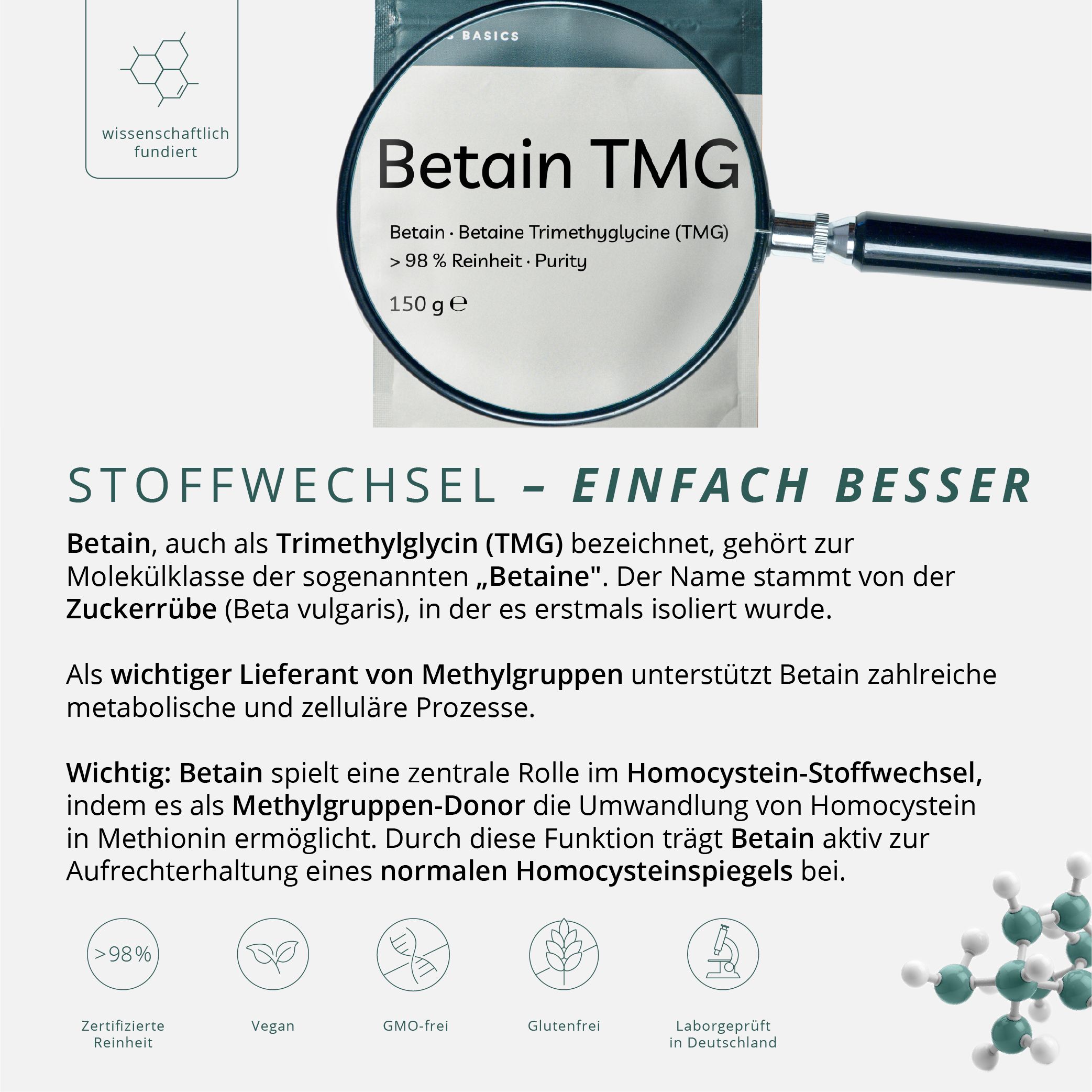 neotes Betain TMG Pulver