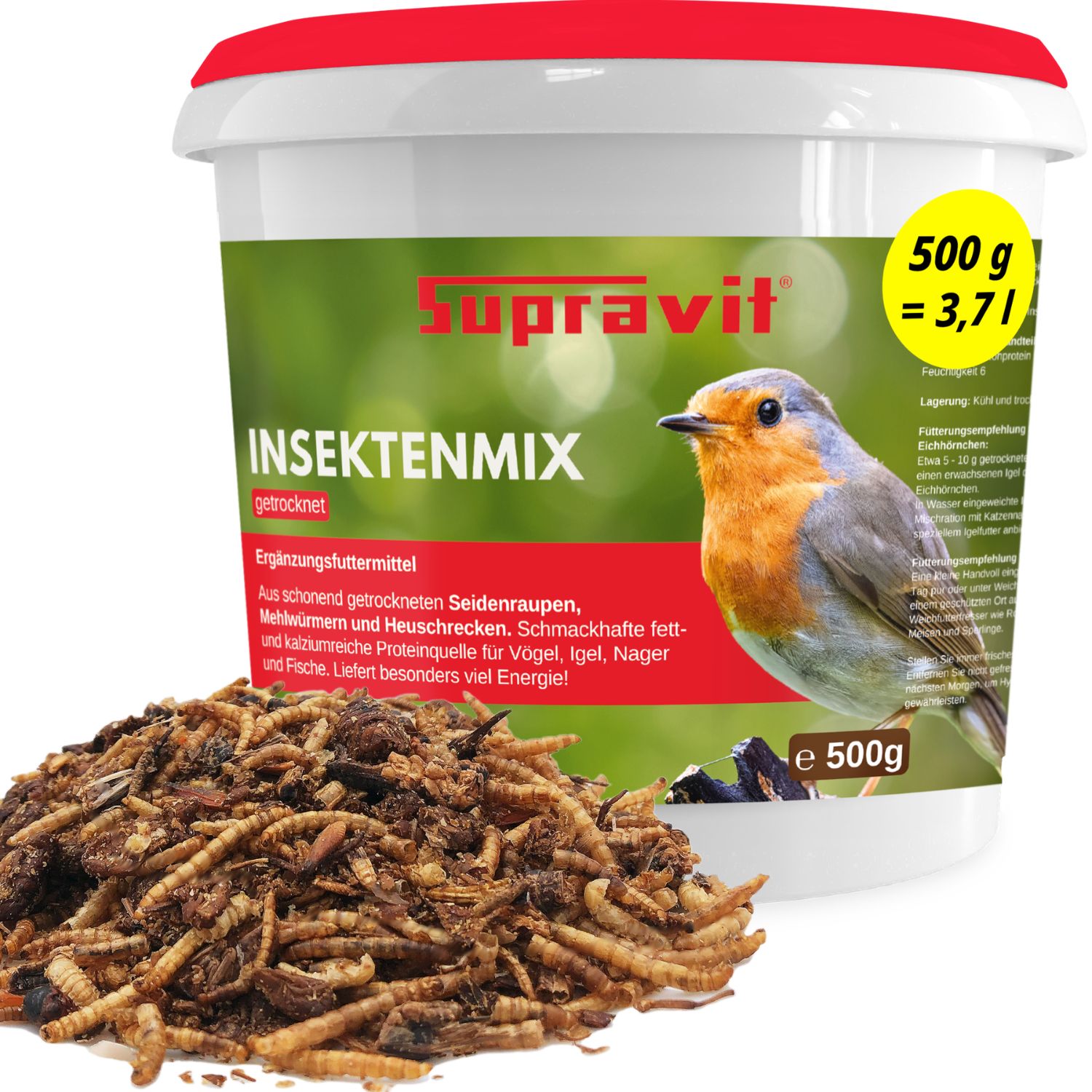 Supravit Insektenmix Vogelfutter 500 g