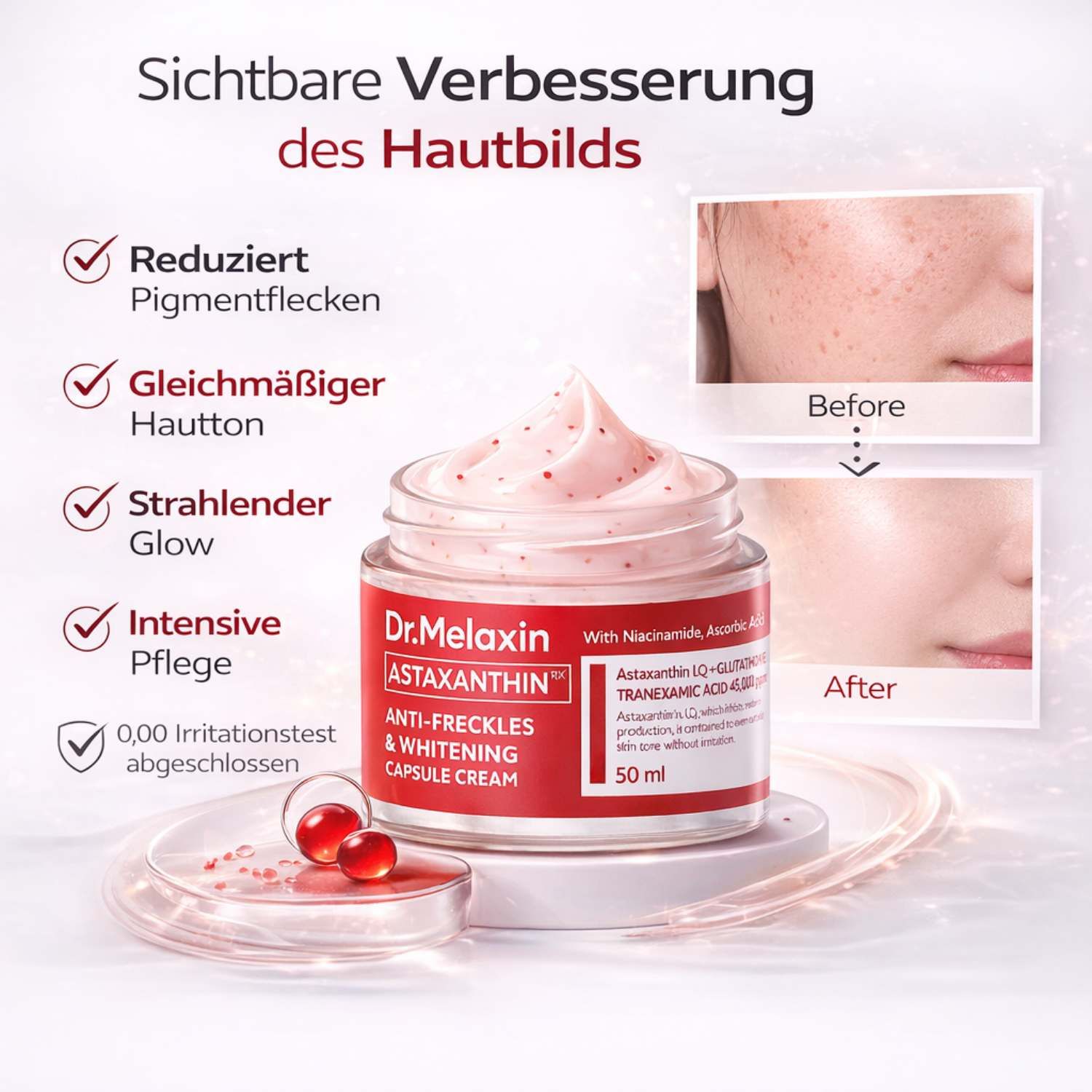 Dr.Melaxin TX-Astaxanthin Brightening Capsule Cream