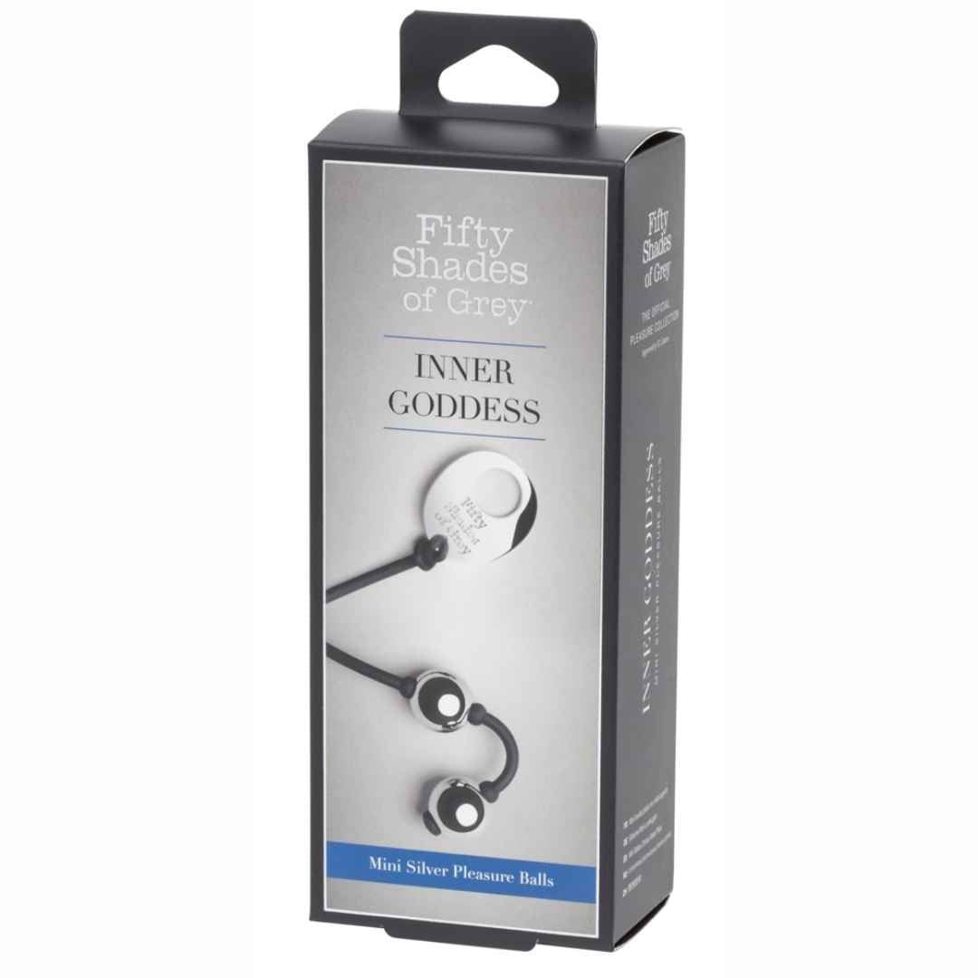 Liebeskugeln „Inner Goddess Mini Silver Pleasure Balls“ | Fifty Shades of Grey
