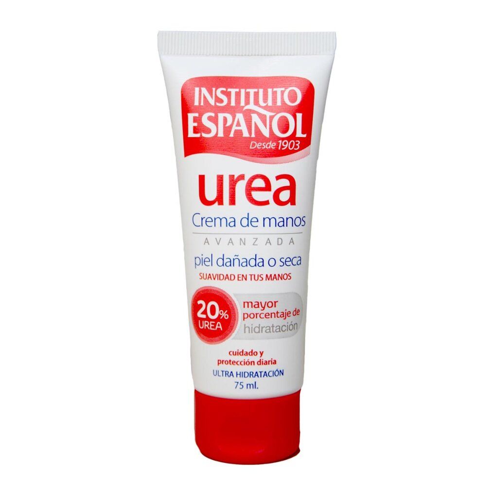 Handcreme-Tube mit Urea, 20% Urea, für trockene oder geschädigte Haut.