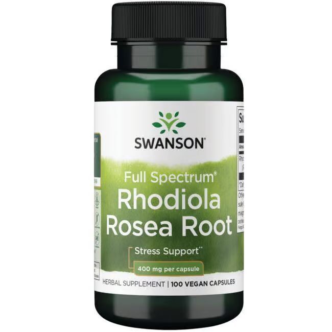 Swanson Rhodiola Rosea Wurzel 400 mg 100 Pc