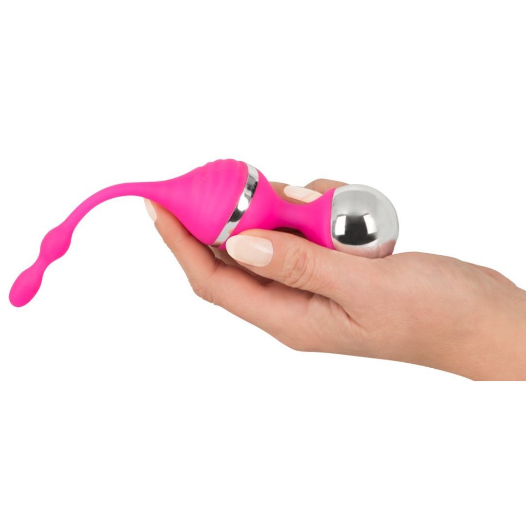 Vibro-Liebeskugeln für Fortgeschrittene, 73g | 10 Vibrationsmodi, Beckenbodentraining | Sweet Smile
