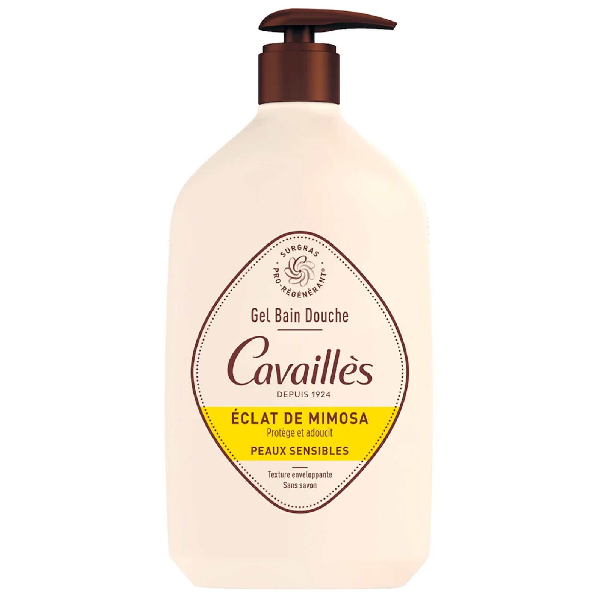 Cavaillès Bath Duschgel Radiance of Mimosa Empfindliche Haut 24x7,5x7,5 cm