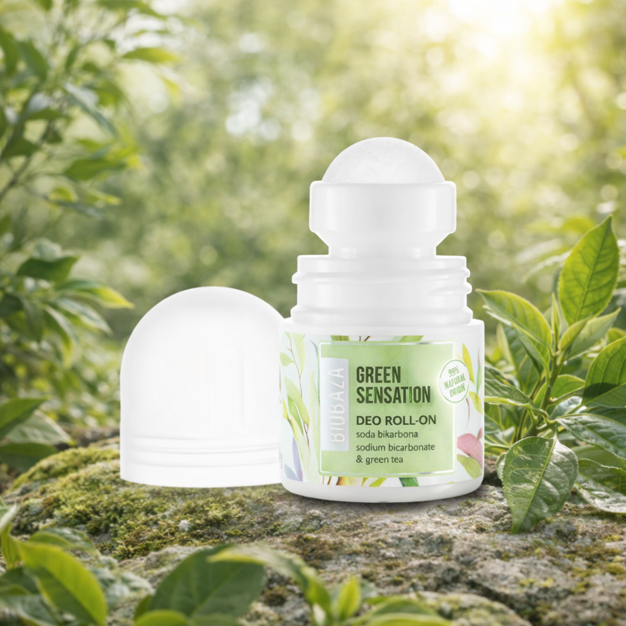 BIOBAZA Green Sensation Natürlicher Deo Roll-on