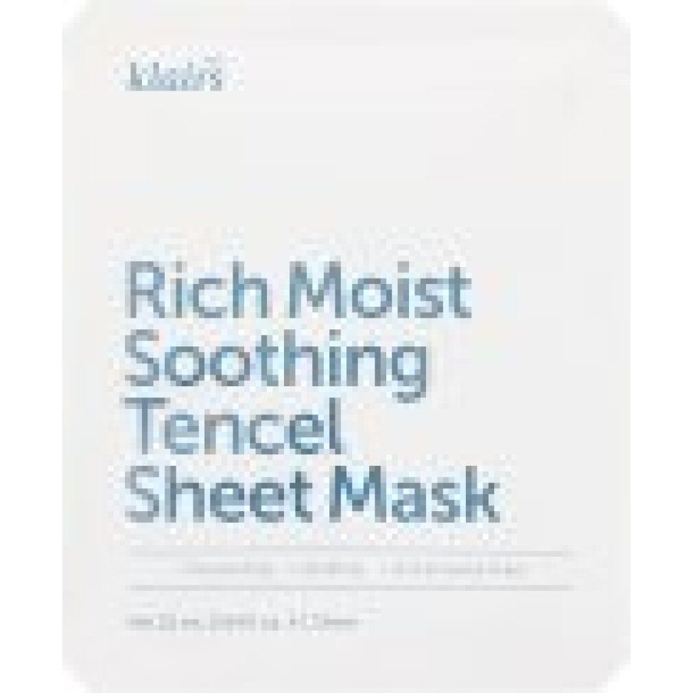 Klairs Rich Moist Soothing Tencel Sheet Mask Einzelverpackung, Vorderansicht.