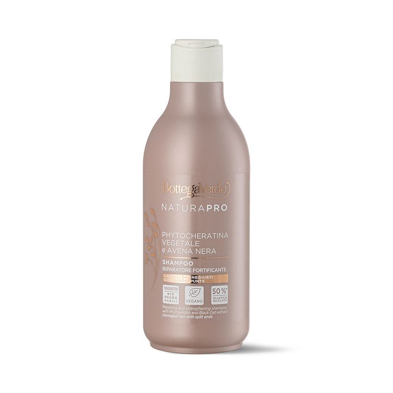 Bottega Verde Phytocheratina vegetale e Avena nera - Shampoo - Riparatore fortificante