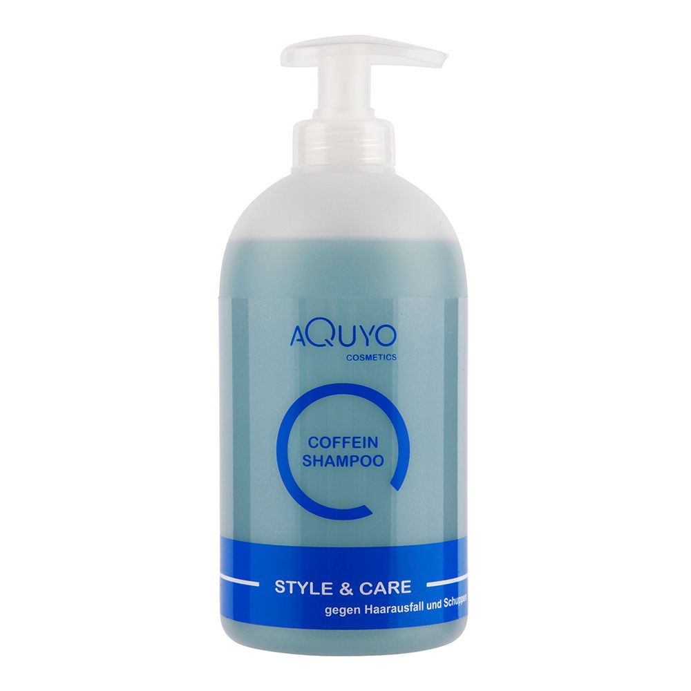 Style & Care Coffein Shampoo gegen Haarausfall, fettiges Haar und Schuppen 500 ml