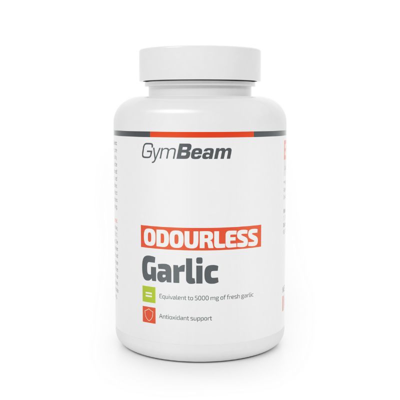 GymBeam Geruchloser Knoblauch Knoblauchöl 500:1 Kapseln 120 St