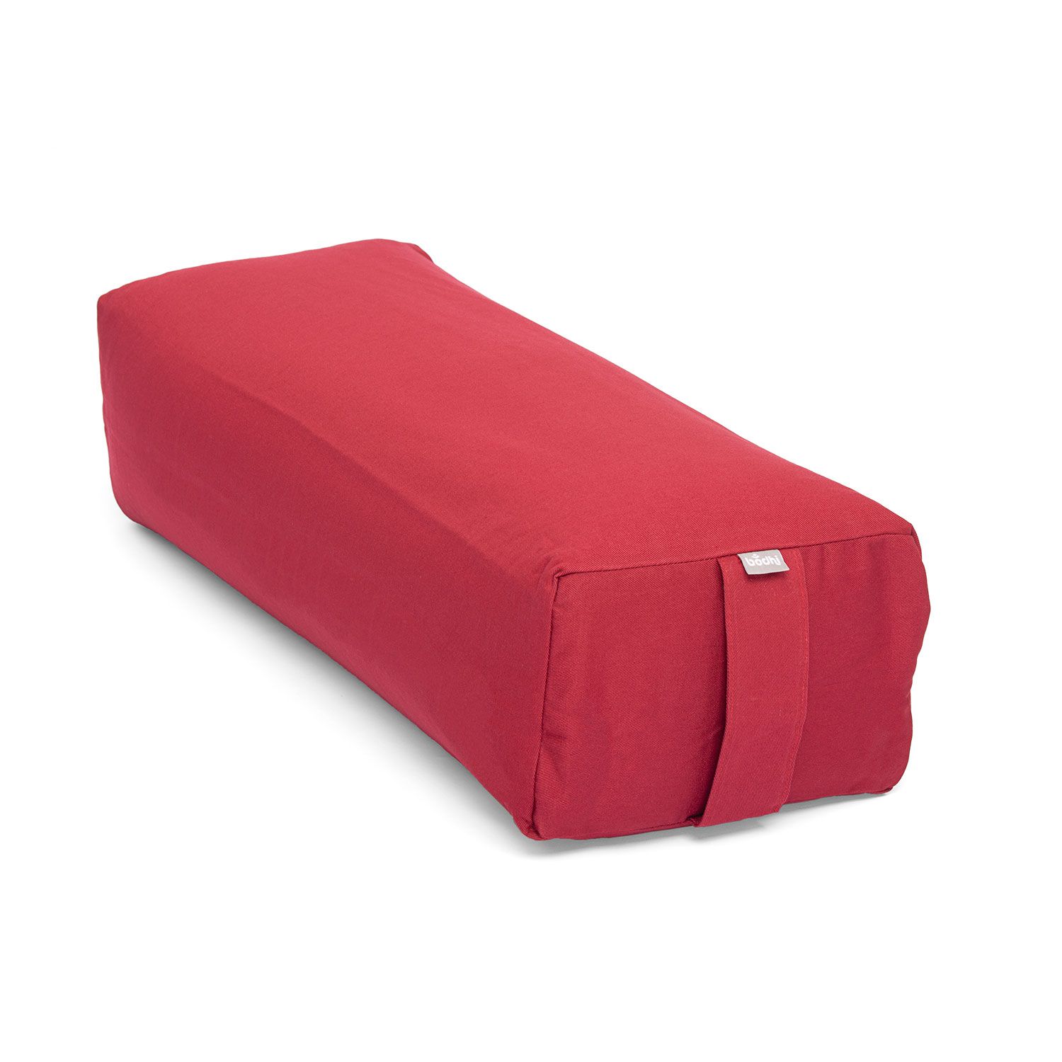 Salamba (rechteckig) Yoga-Bolster Eco, Kapok Bordeaux