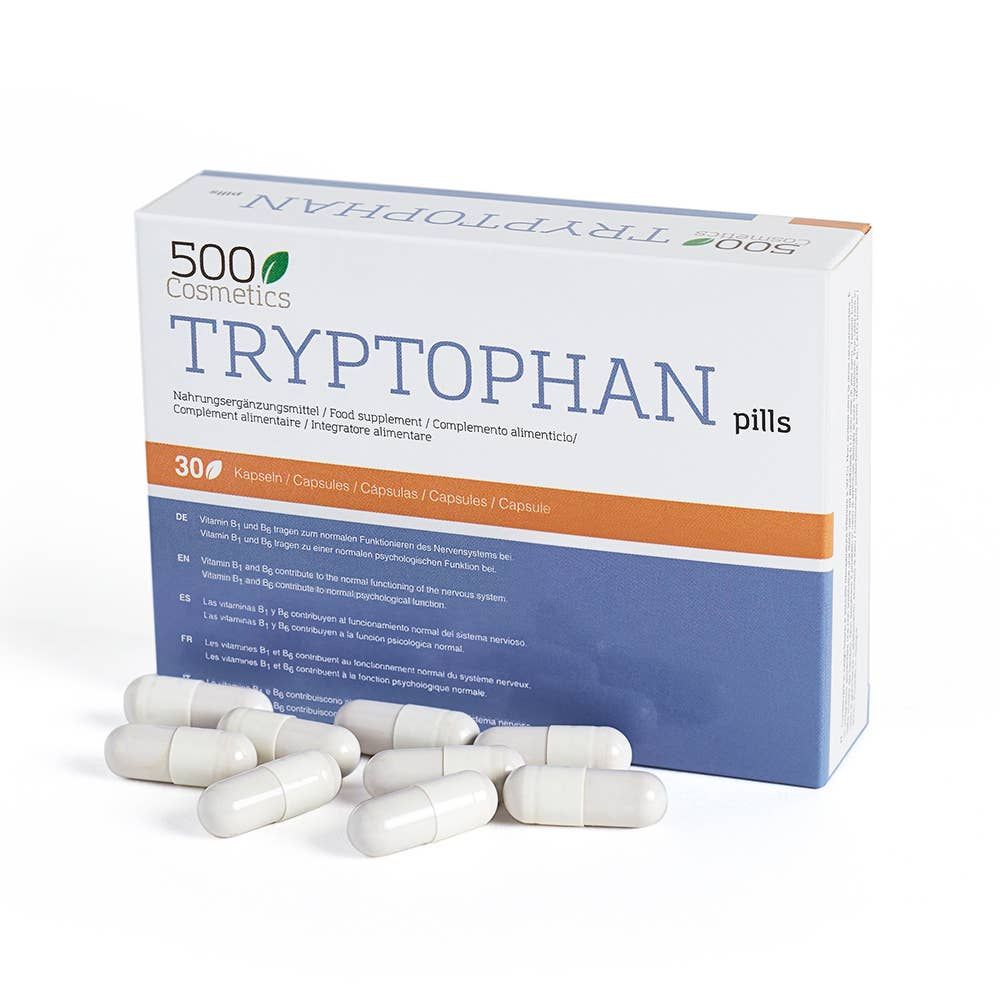 500cosmetics Tryptophan Entspannung & Kontrolle von Angstzuständen