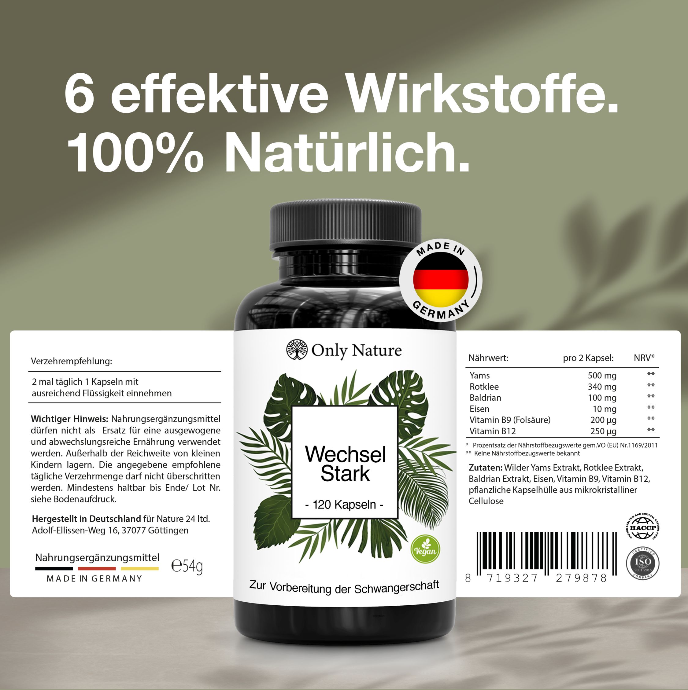 Only Nature Wechseljahre Kapseln