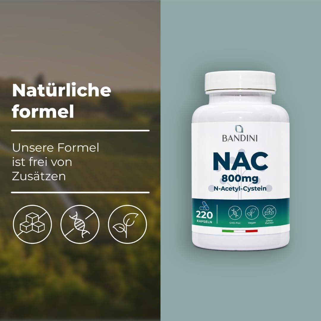 Bandini NAC N-Acetyl Cystein Kapseln