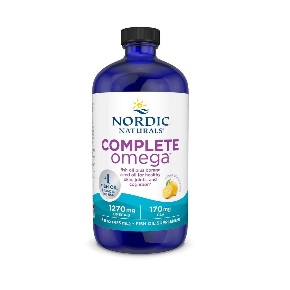 Nordic Naturals Komplettes Omega 1270 mg Zitrone 473 ml