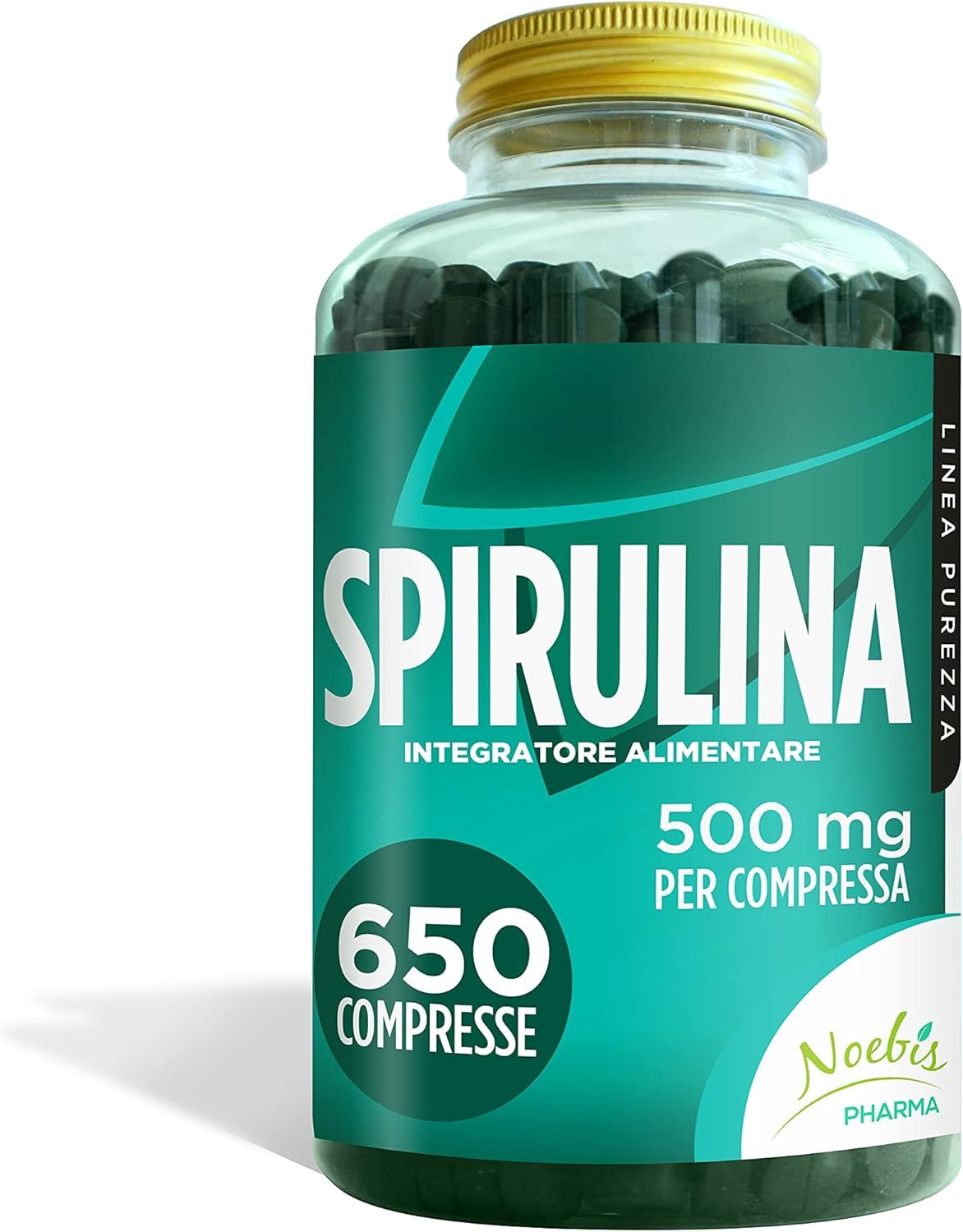 Noebis Pharma Spirulina 500 mg - Alga Spirulina in Compresse