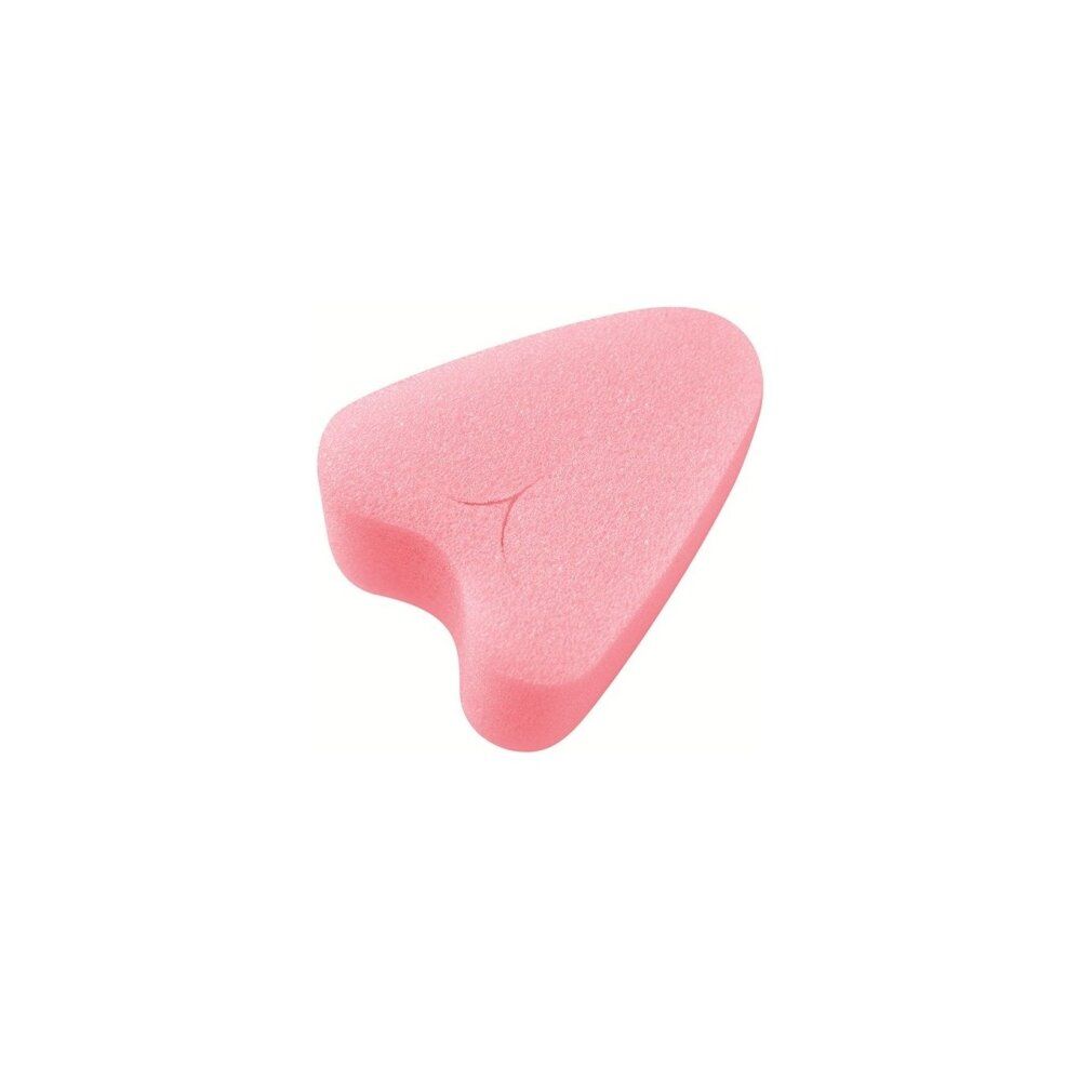 Rosa Soft-Tampon. Herzförmig. Einzeln.
