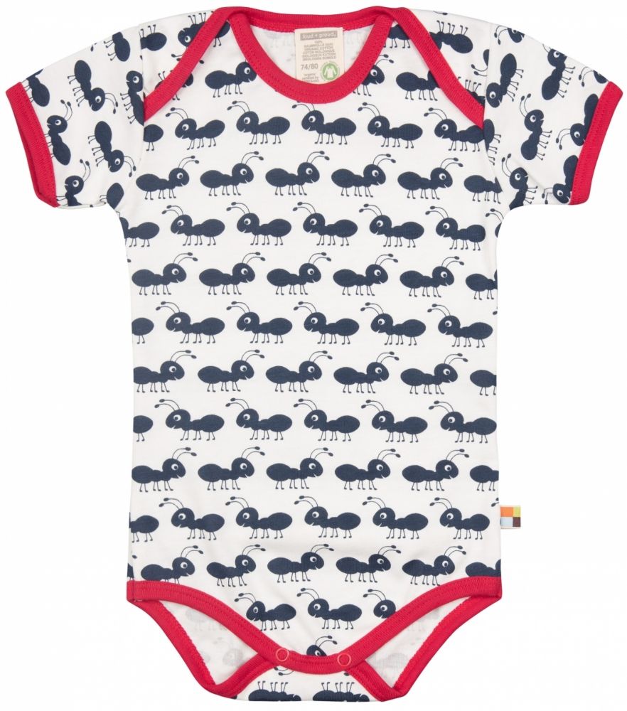 loud + proud Body Ameise, navy