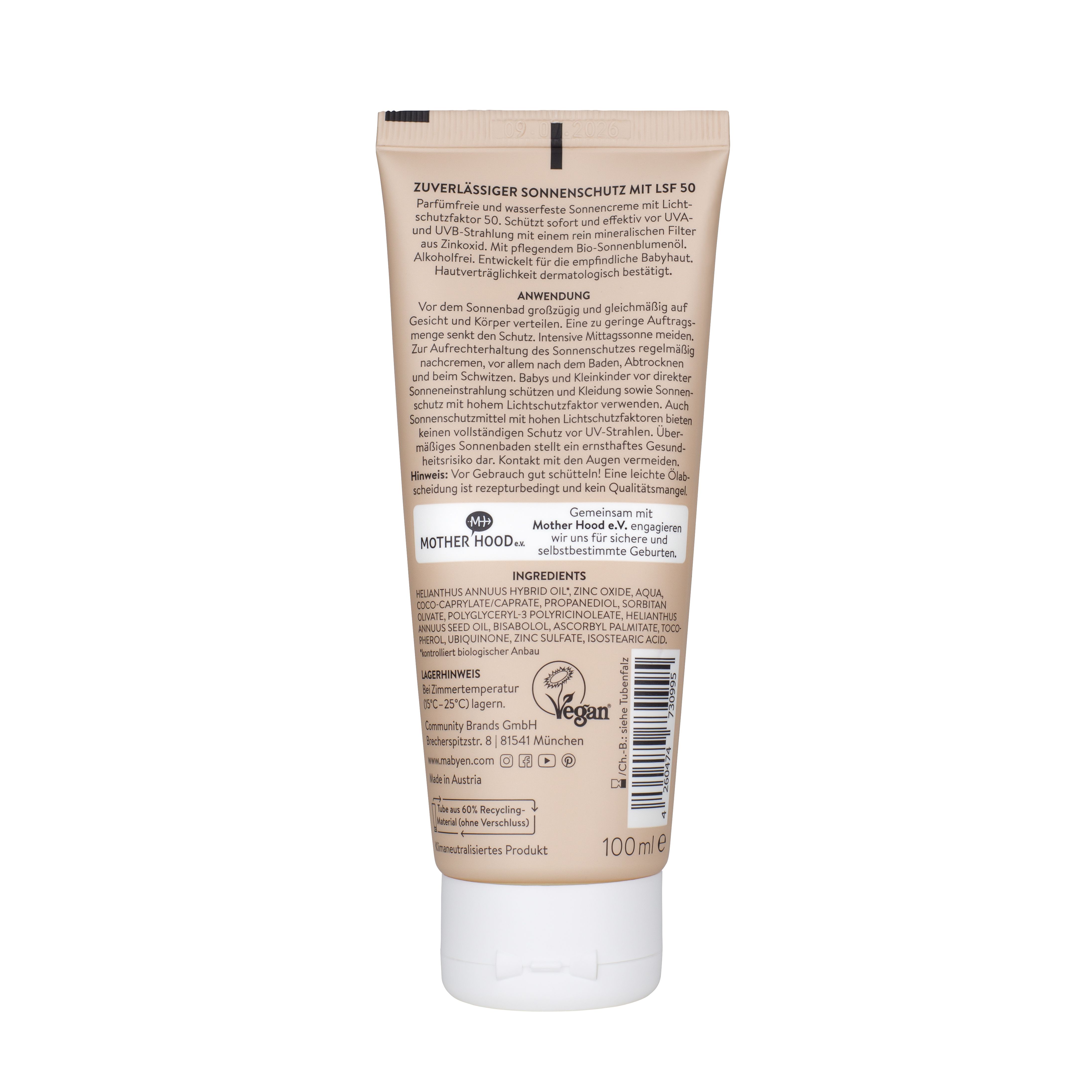MABYEN Baby & Kids Sonnencreme LSF 50 3er Set