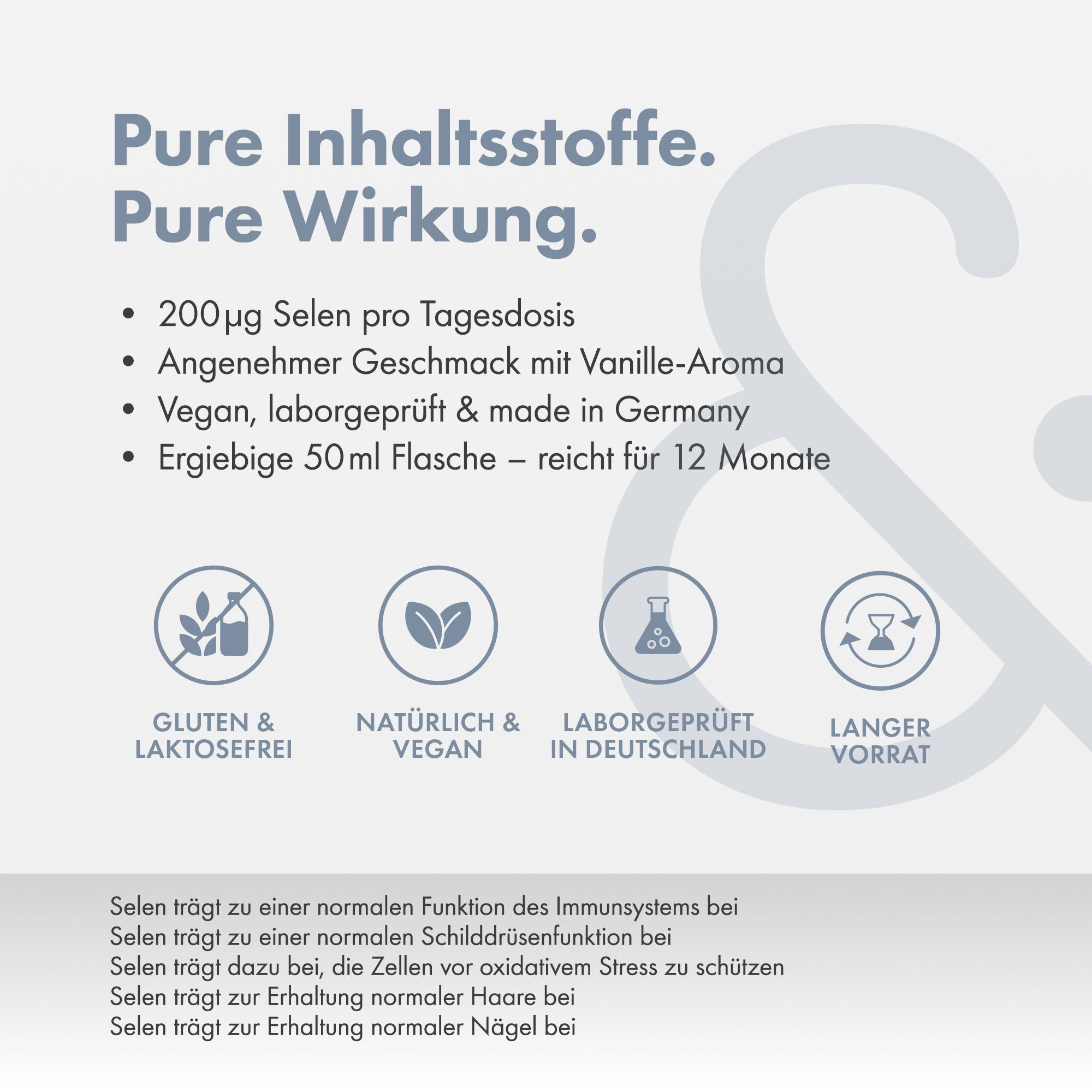 MINERALS & ME® Selen Tropfen