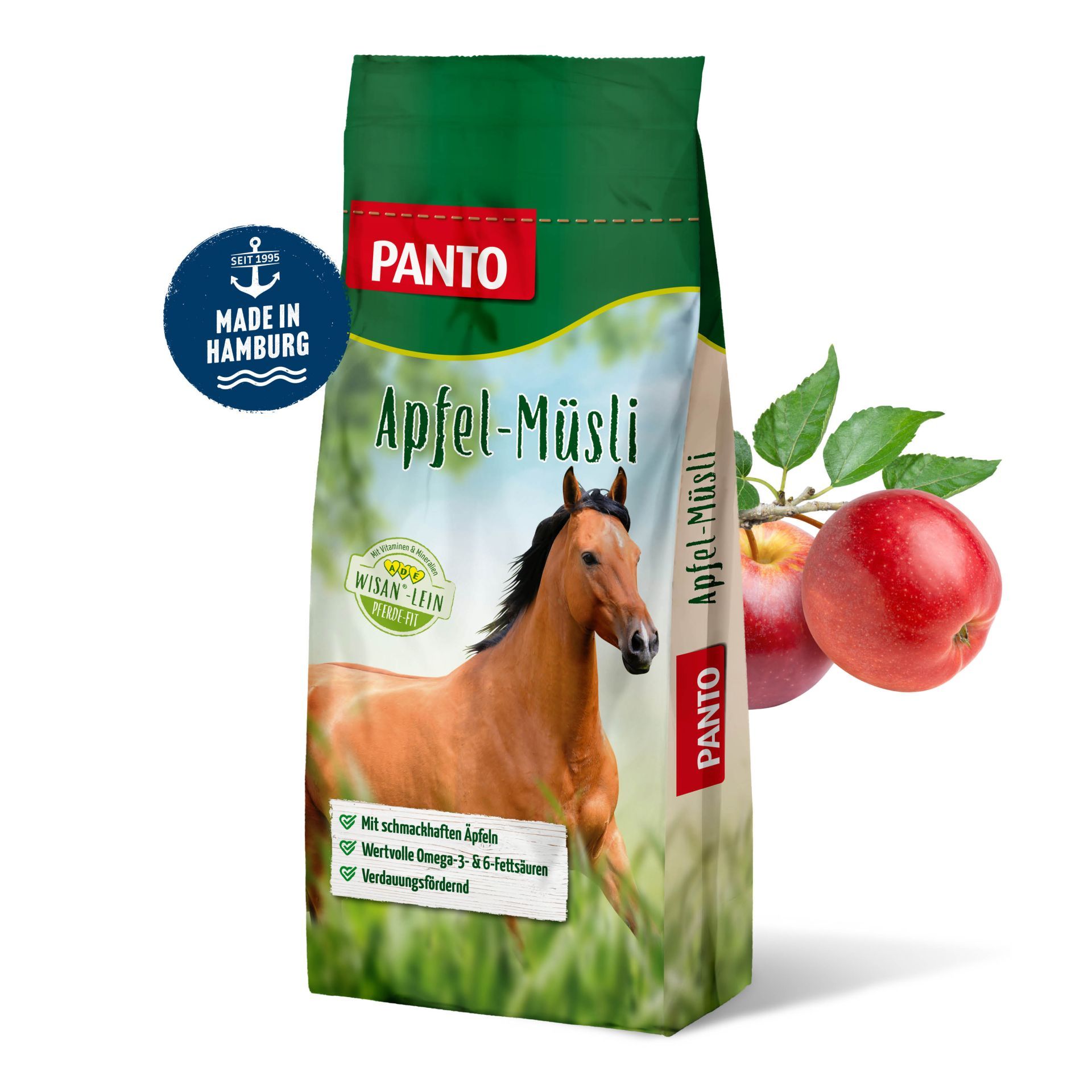 PANTO Apfelmüsli mit Wisan®-Lein 15kg