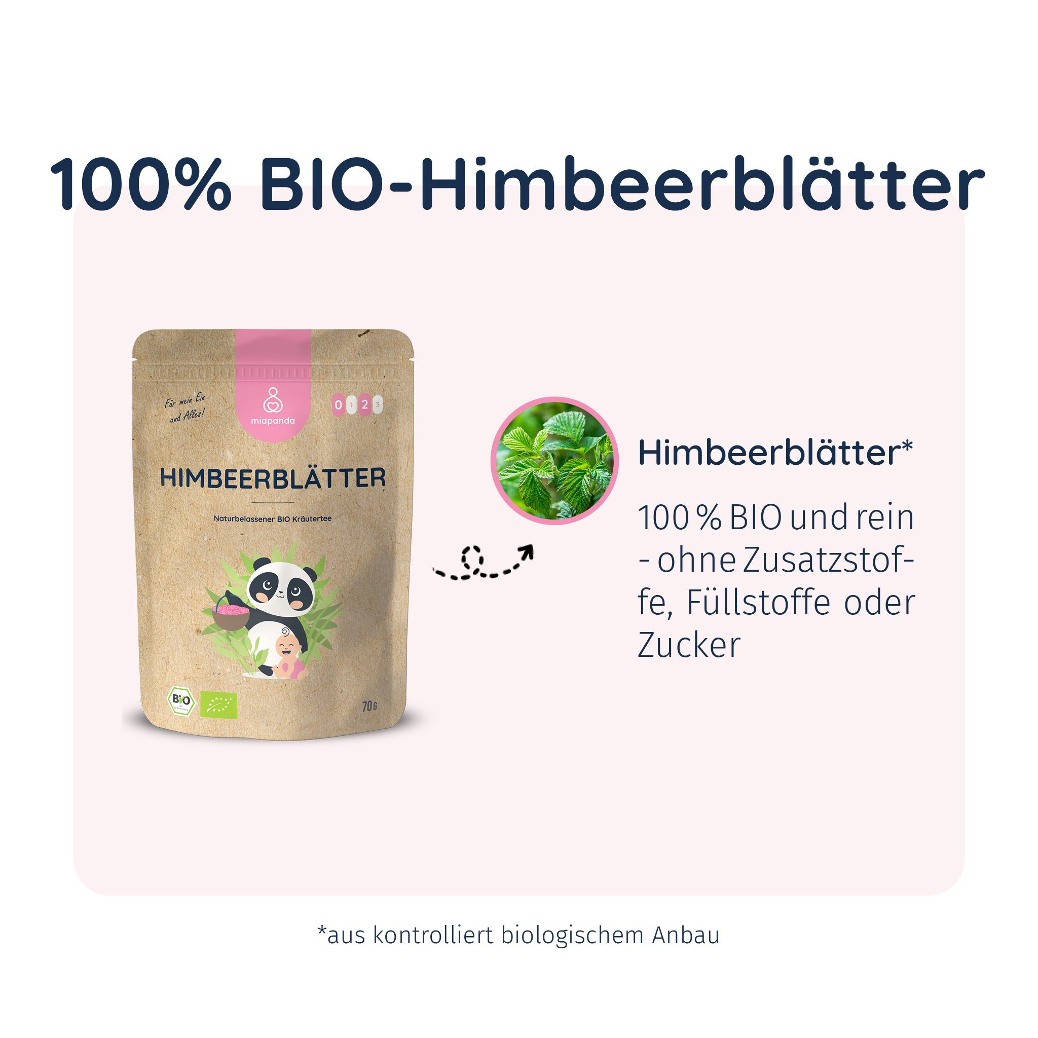 miapanda Himbeerblättertee (BIO)