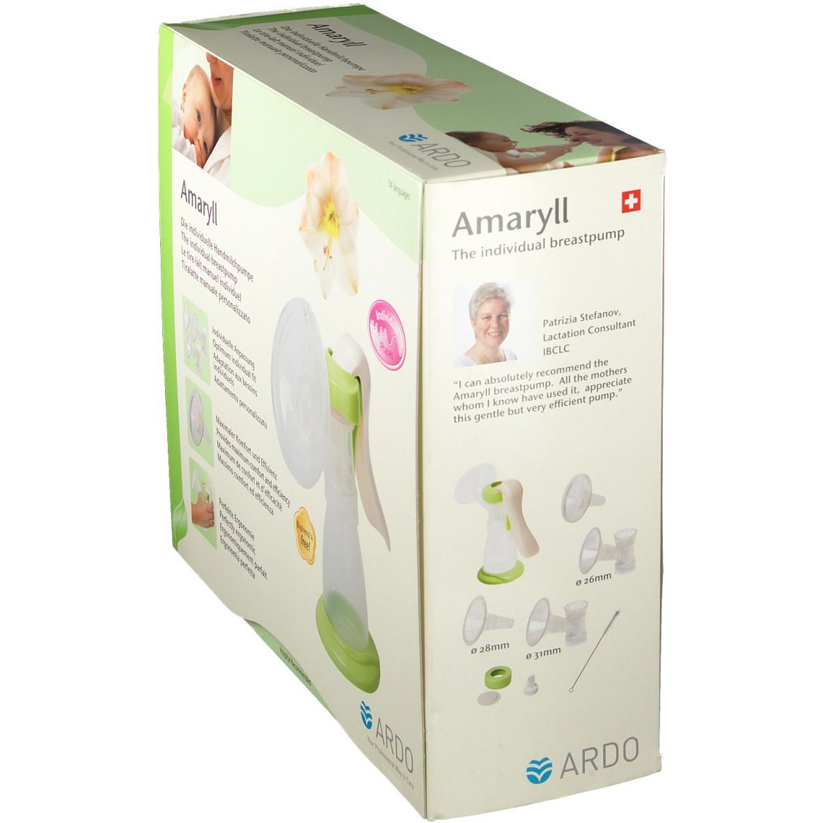 ARDO AMARYLL individuelle Handmilchpumpe
