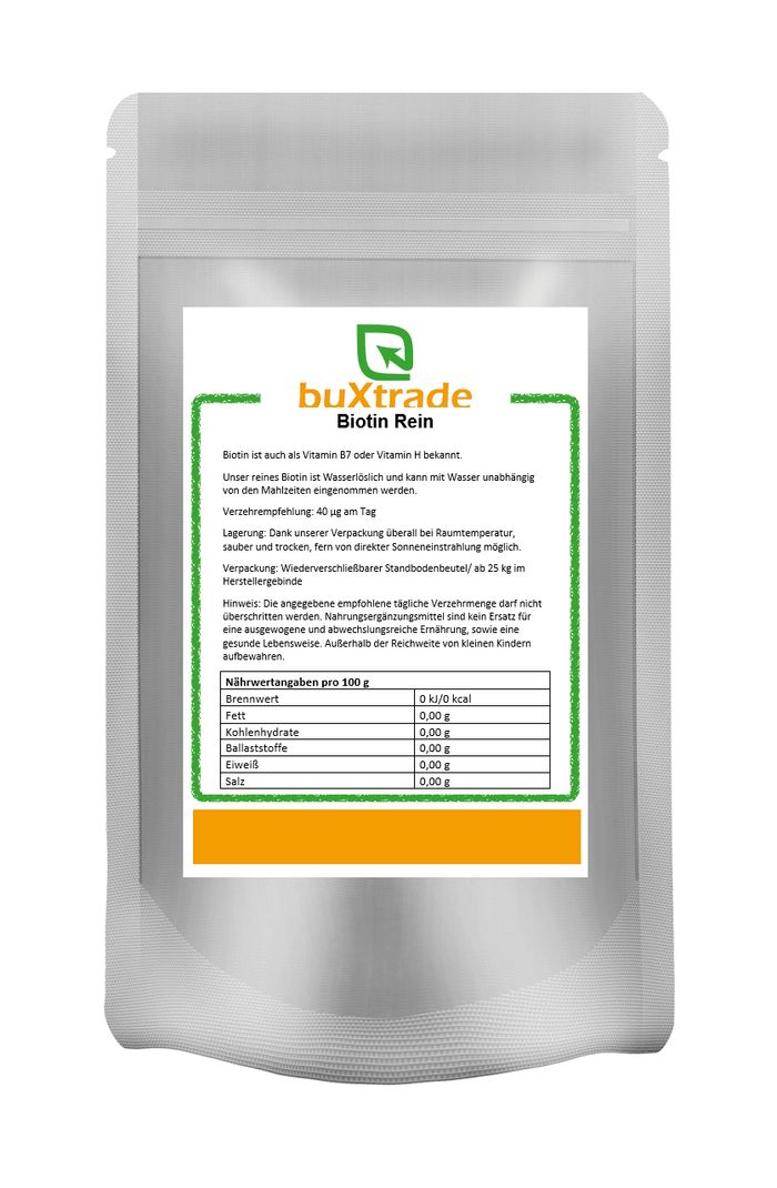 buXtrade Biotin Pulver
