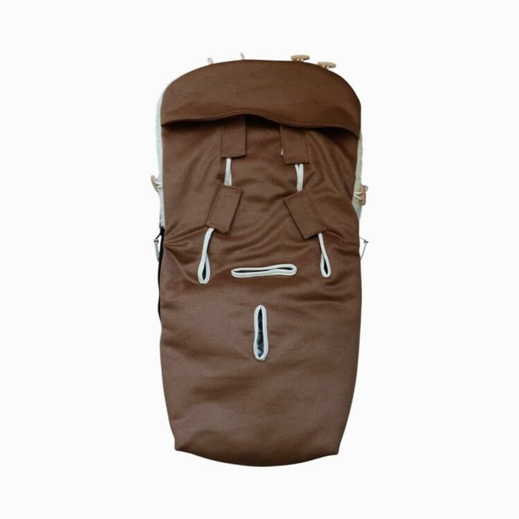 KAISER Kinderwagen Fußsack Lotte Wolle (Loden) burro