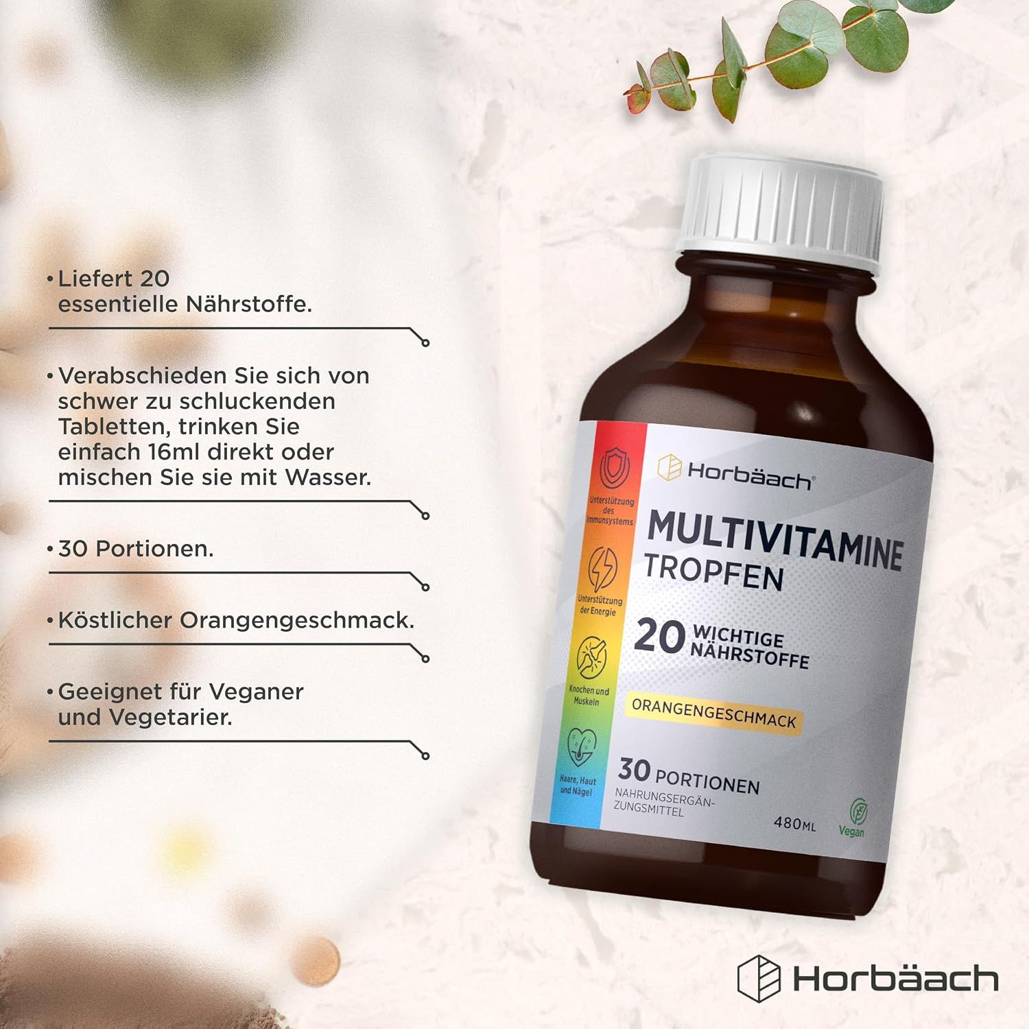 Horbäach Multivitamin flüssig