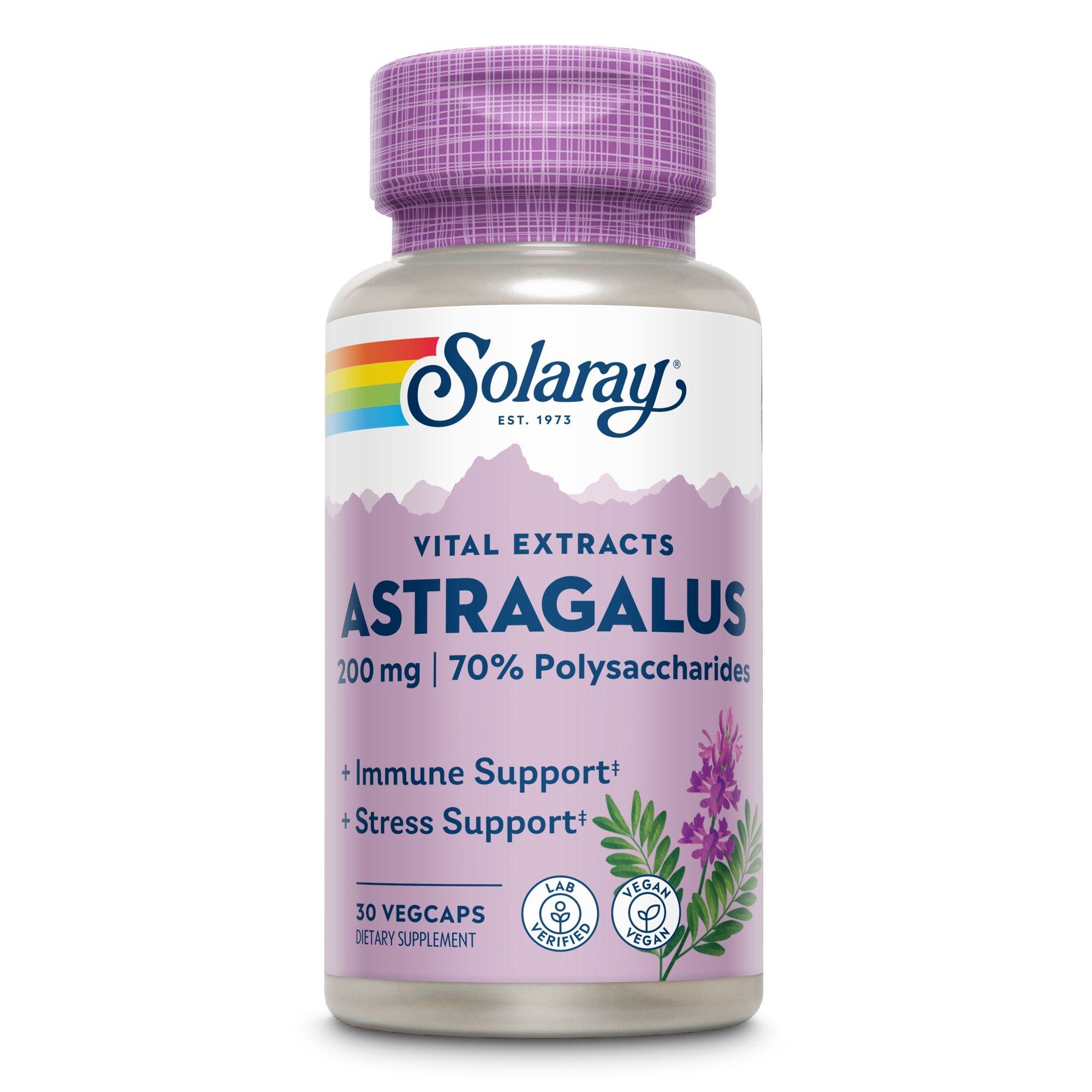 Solaray Astragalus Extrakt 30 St Kapseln