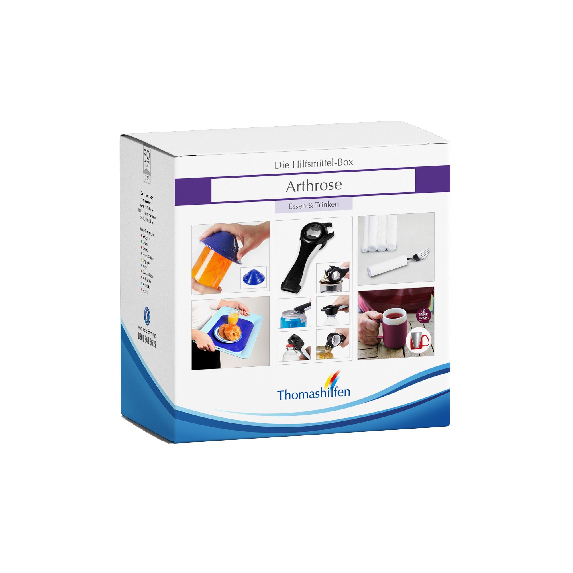 Thomashilfen Hilfsmittelbox Arthrose - Essen & Trinken