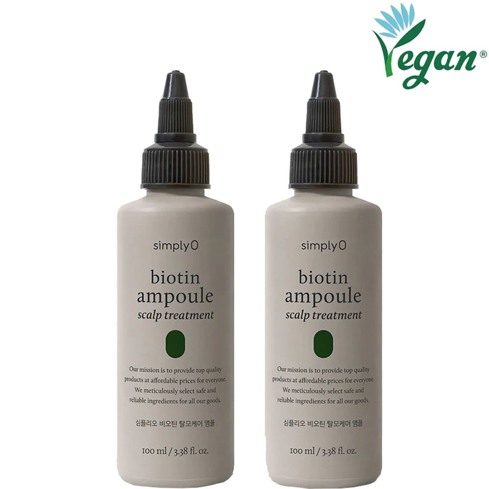SIMPLYO Biotin Ampoule Scalp Treatment Hair Serum set