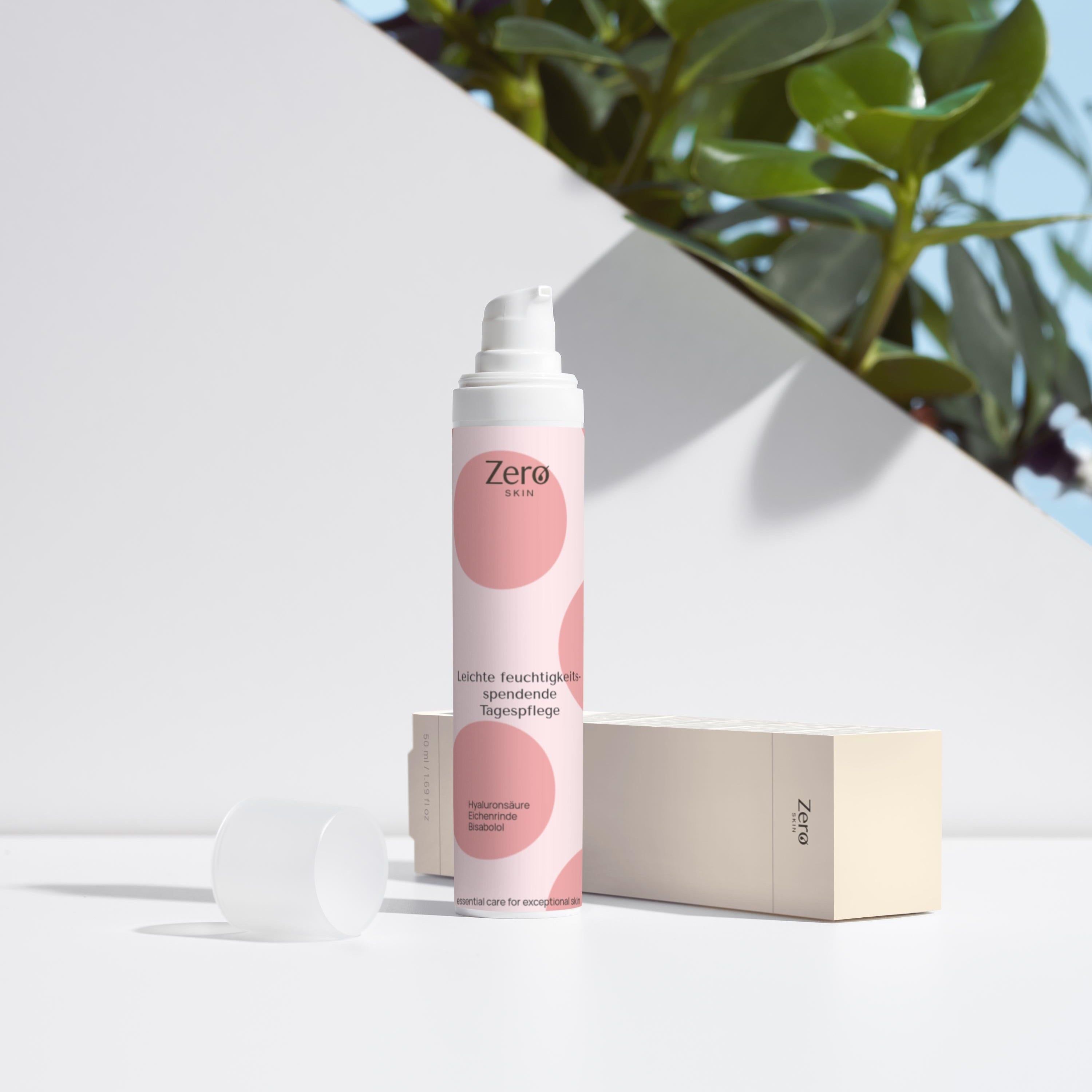 Zero Skin Leichte feuchtigkeitsspendene Tagespflege, hydratisierend und mattierend für Mischhaut