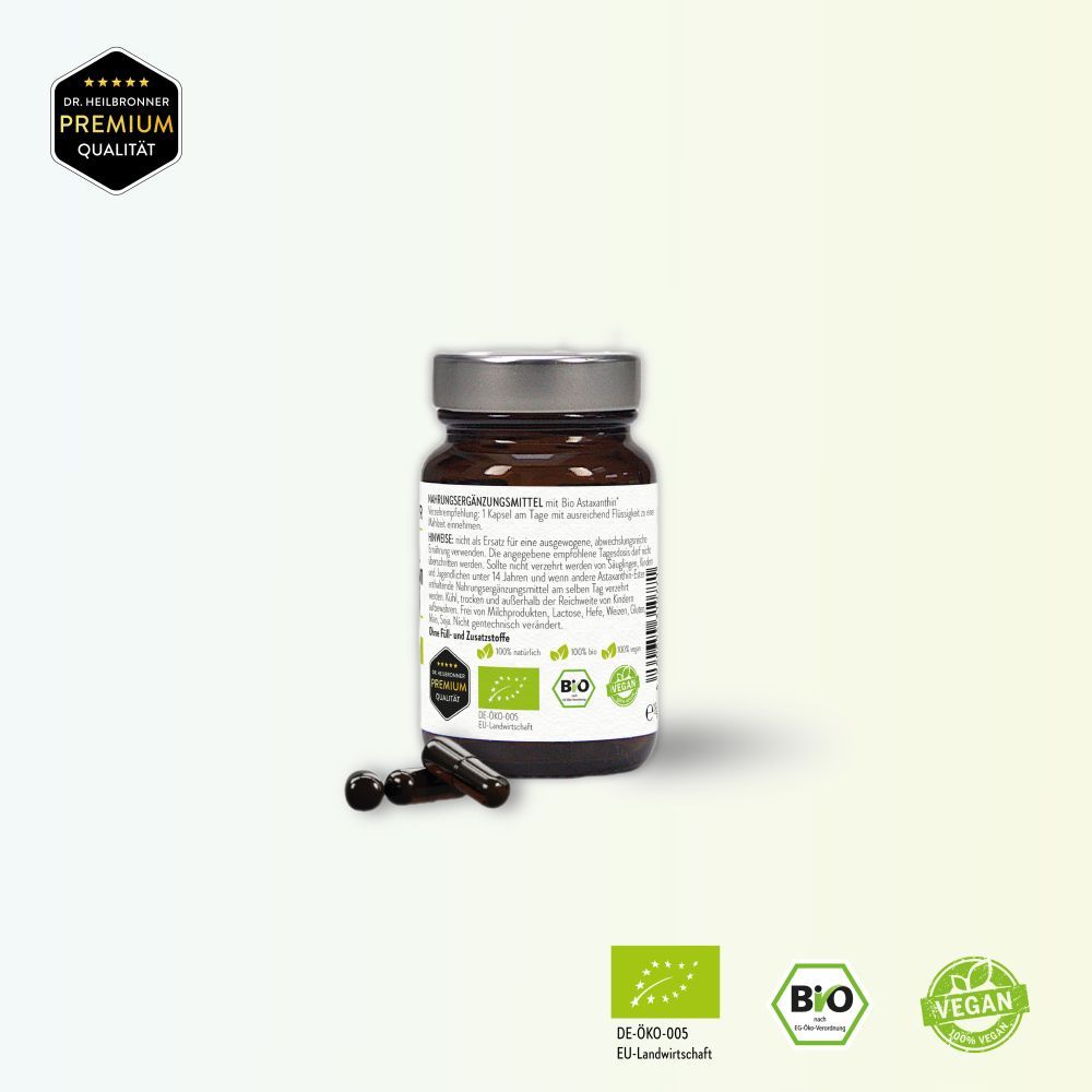 Bio Astaxanthin Hochdosiert 8mg