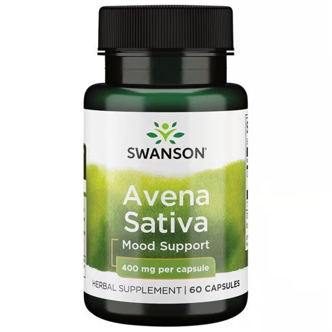 Swanson Avena Sativa 400 mg 60 Pc