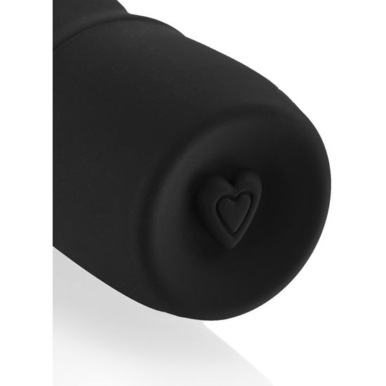 Lumunu Silikon Vibrator Twist (schwarz)