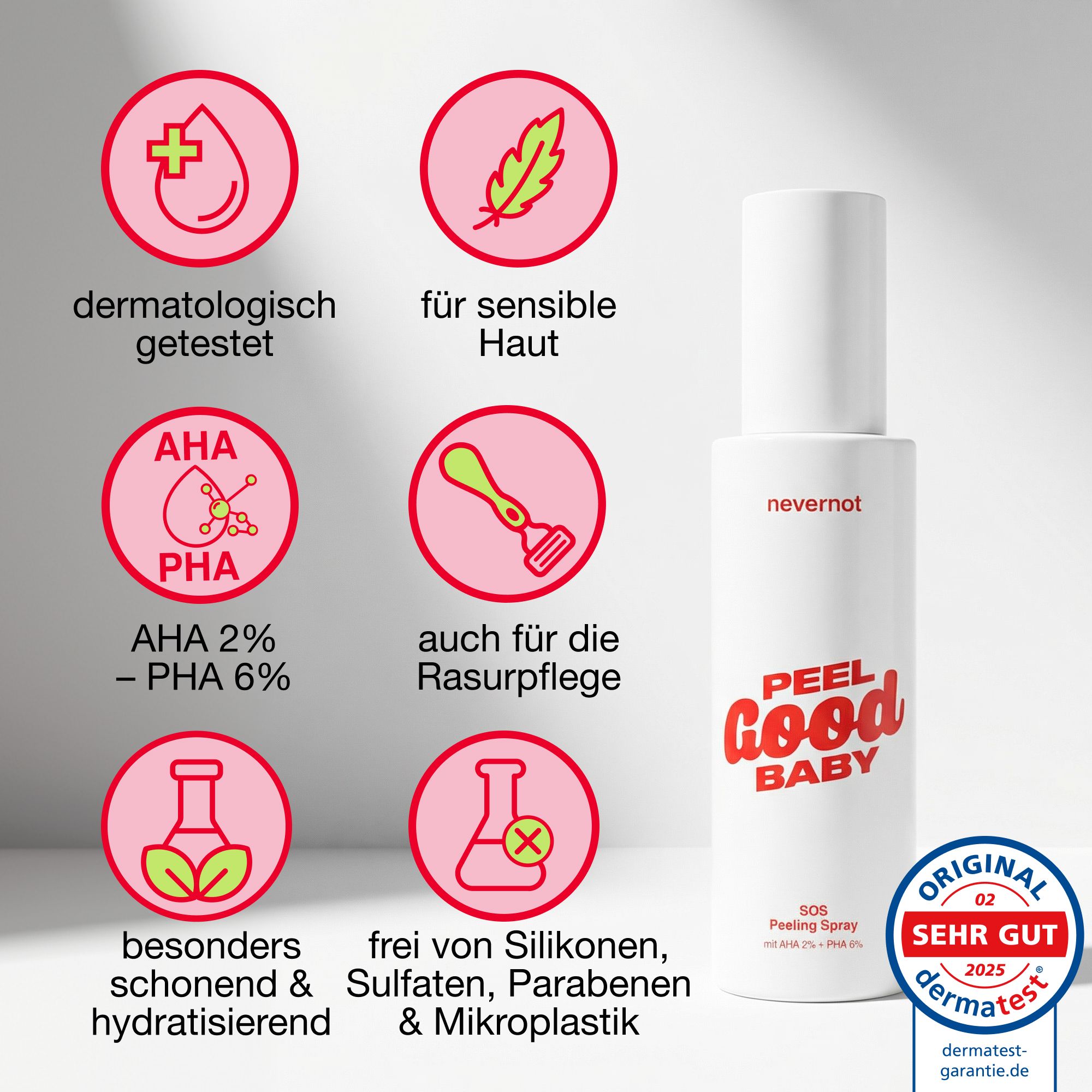nevernot SOS Peeling Spray
