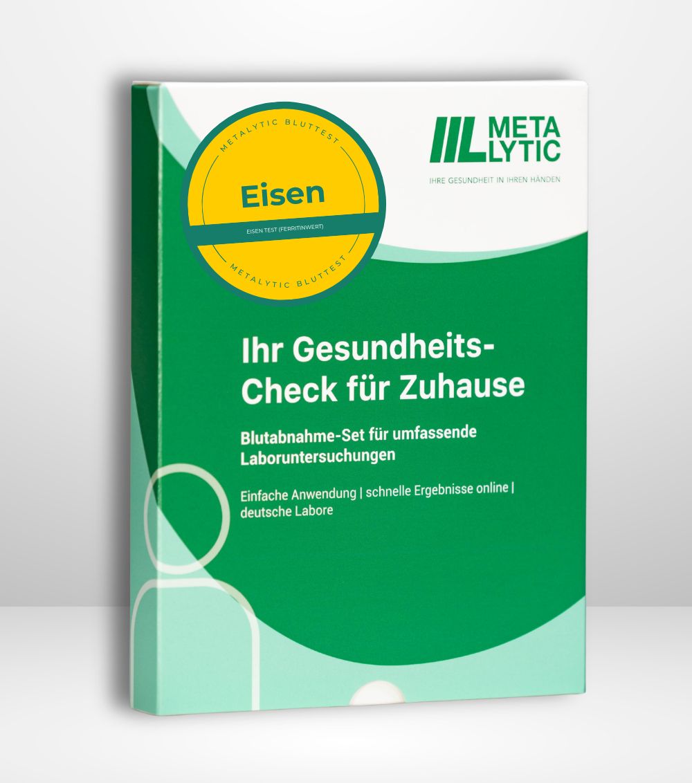 MetaLytic - Eisenmangel Test (Vollwertiger Labortest auf Ferritin)