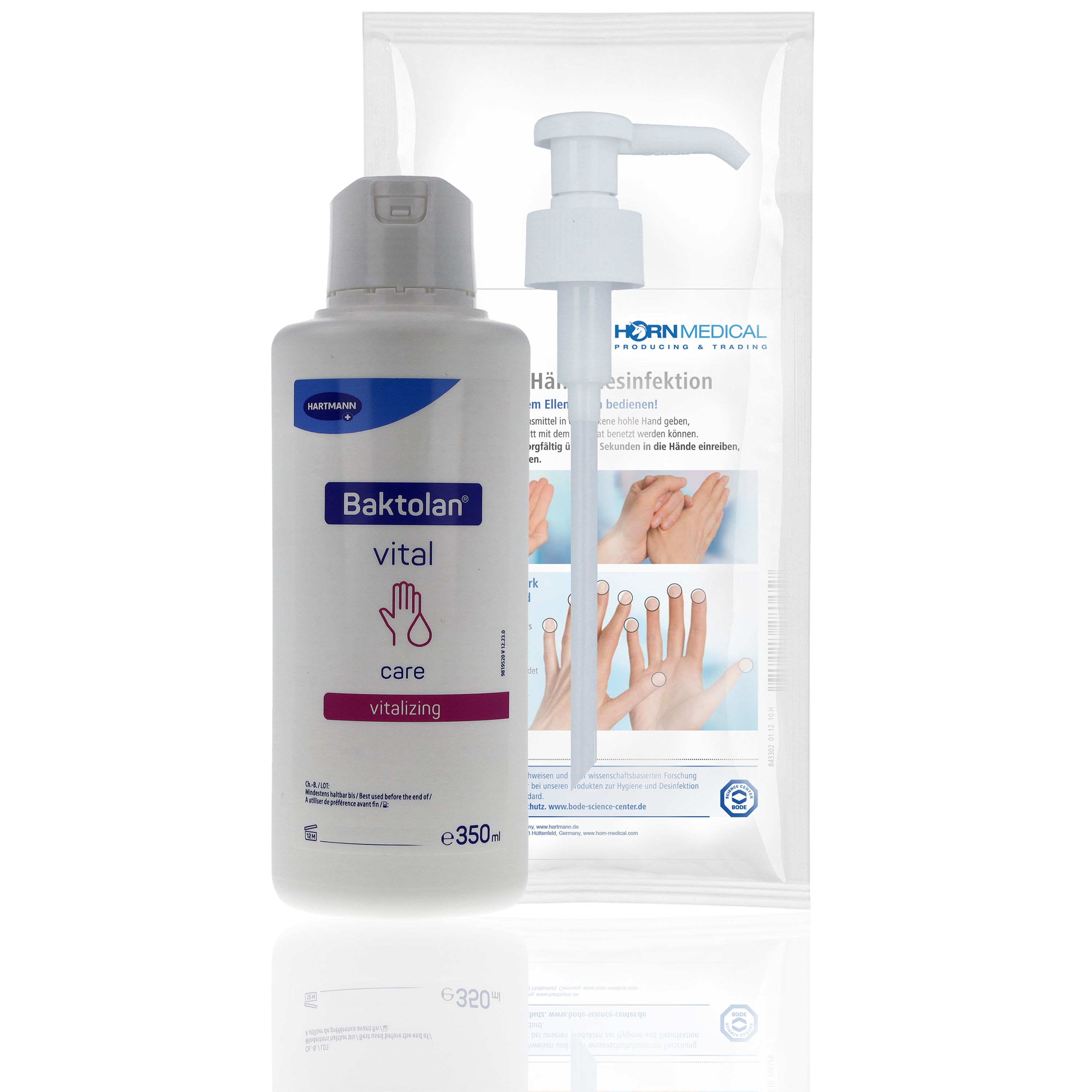Baktolan vital durchblutungsförderndes Hydrogel inkl. Horn Medical Dosierpumpe