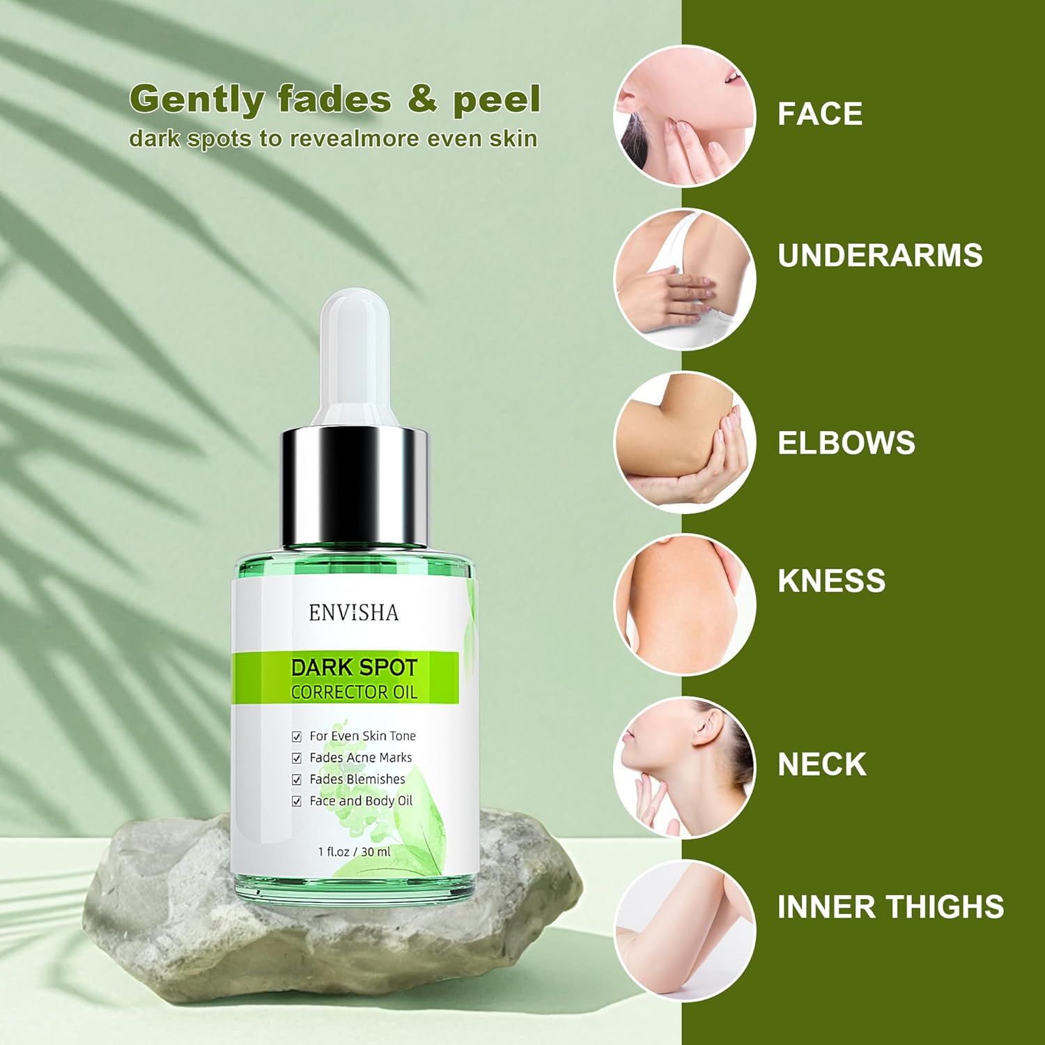 ENVISHA Dunkle Flecken Serum Öl
