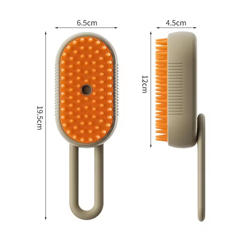 PETSATION 3-in-1 Bürste mit Dampf (Hunde, Katzen, Pferde)